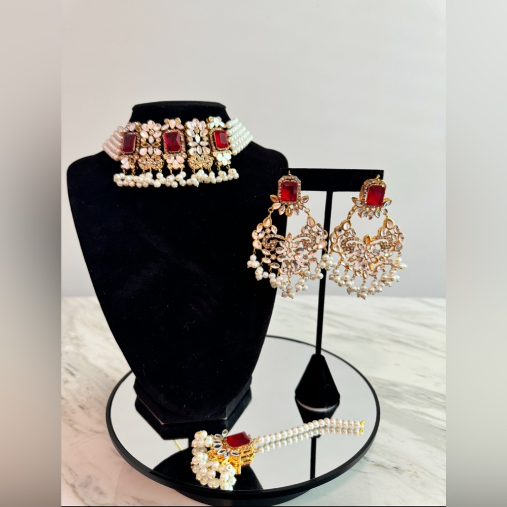 Pakistani Indian Bridal Set Desi Jewelry
